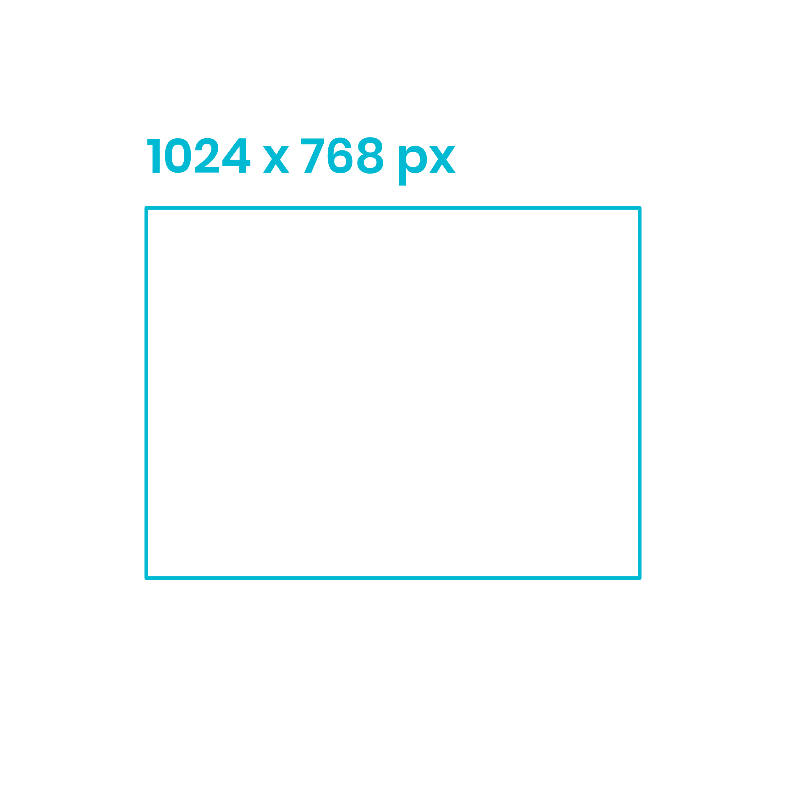 Digital Online Advertising Tablet Landscape Interstitial Ad 1024X768 Clean Silhouette Svg Vector Free Vectors